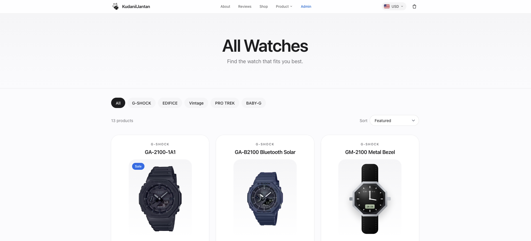 Watch Store